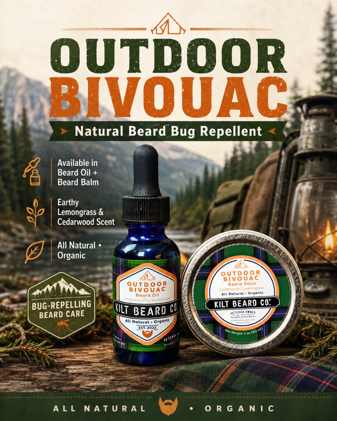 Smell Like Cedar, Not Chemicals: The Art of Having a Bug-Repelling Beard