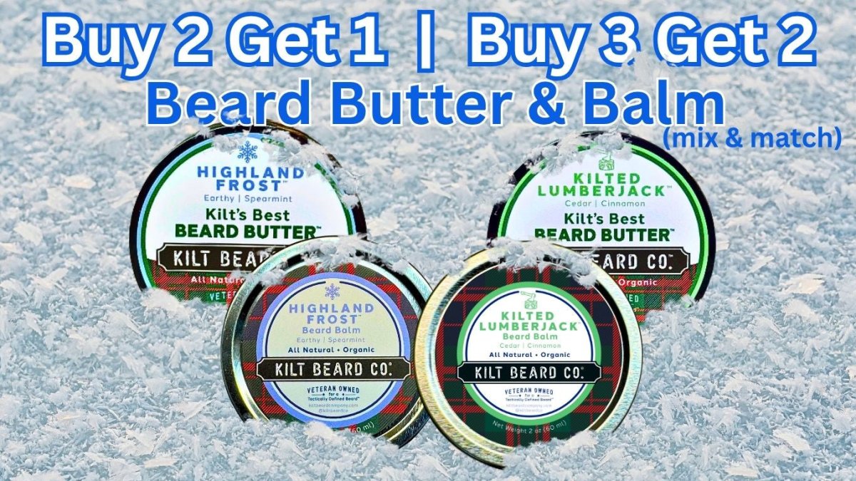 Kilt Beard Co- Annual Beard Butter/ Balm Offering - KiltBeardCo