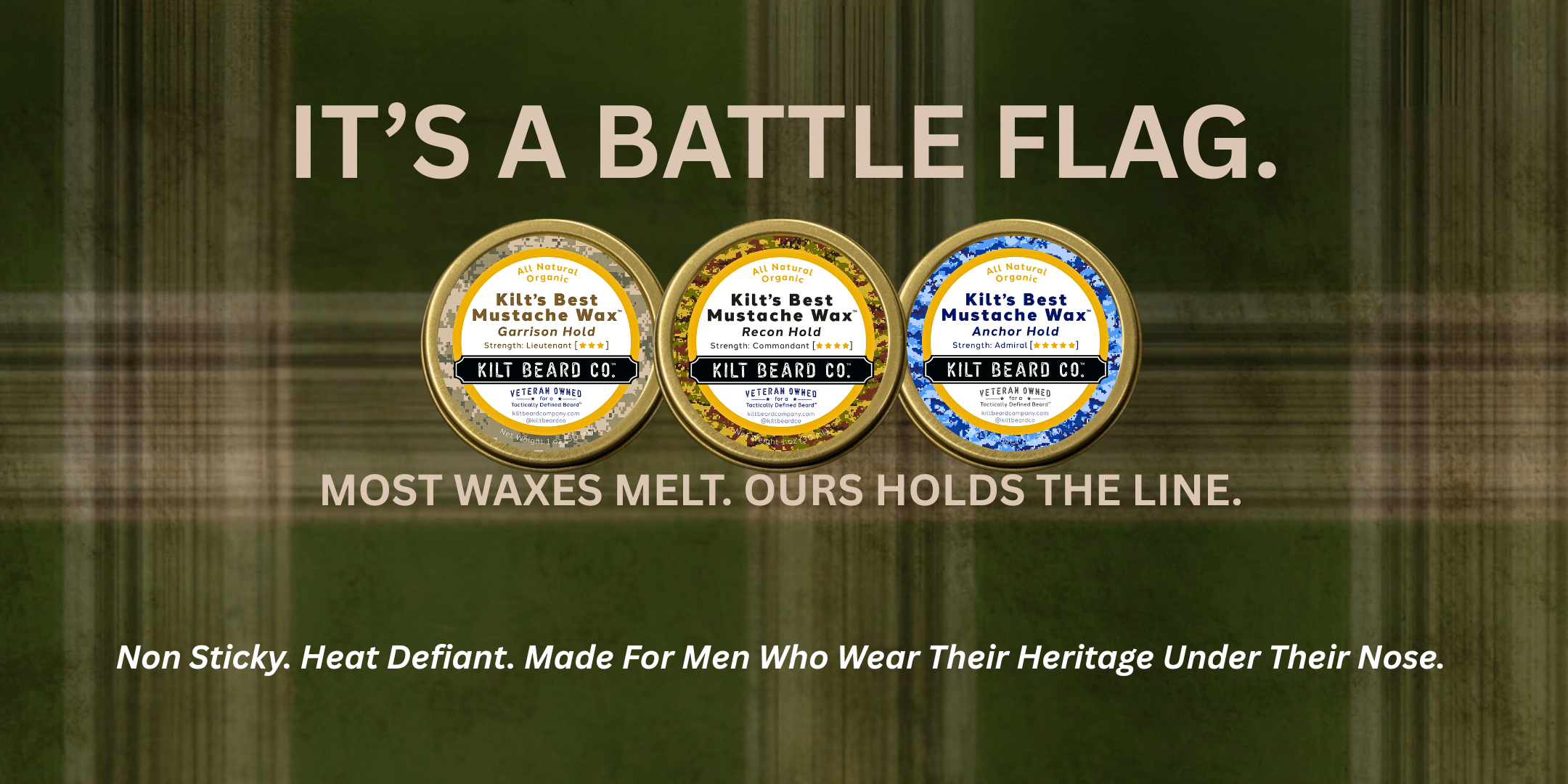 Mustache Wax - KiltBeardCo