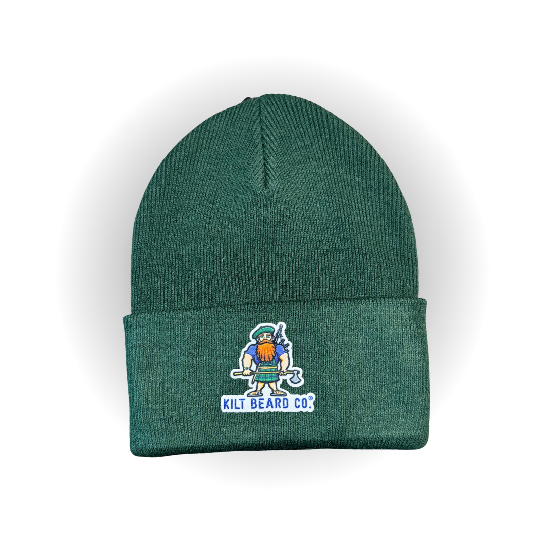 Kilt Beard Company- Beanie with Kilt Icon Piper