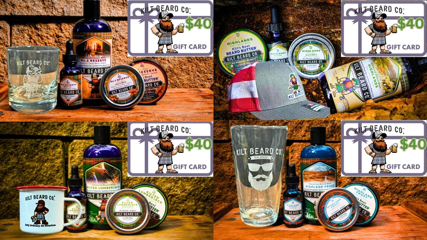 Holiday-Gift Kits for beard men