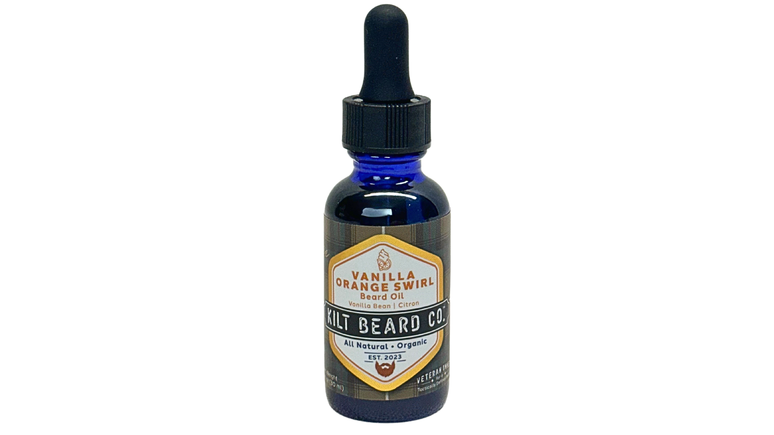 Premium Beard Oil | Vanilla Orange Swirl Heritage | Orange and Vanilla