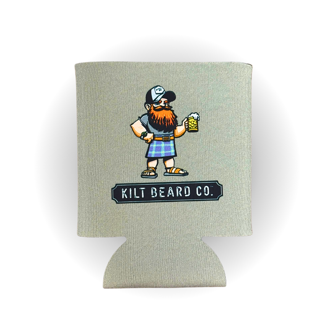 Kilt Beard Co. Beer Can Coolie