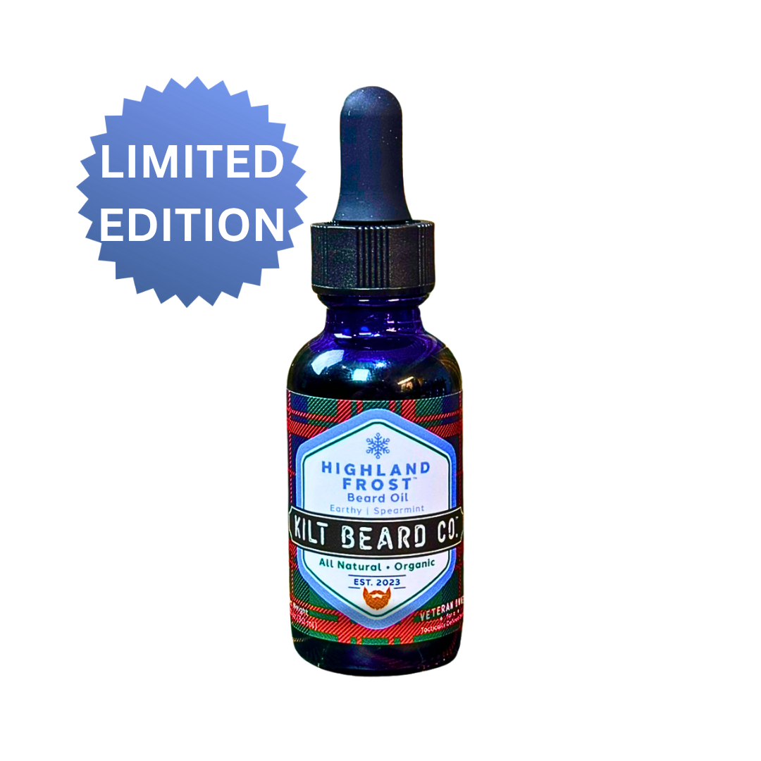 Highland Frost Complete Beard Kit | Beard Oil, Balm, Butter, and Advanced Wash