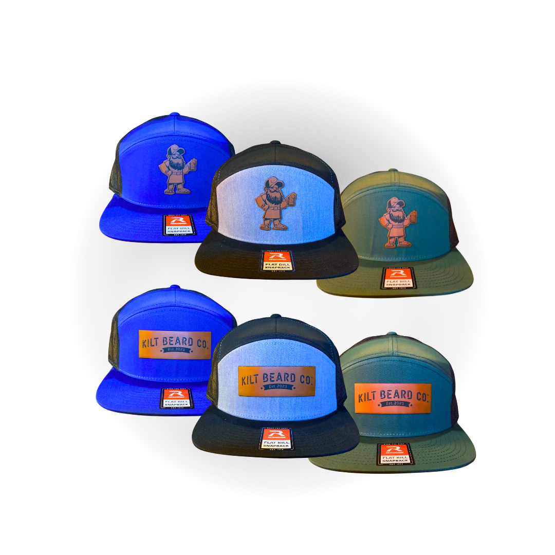 Kilt Beard Co.- "Icon" and "Logo" Richardson Hat
