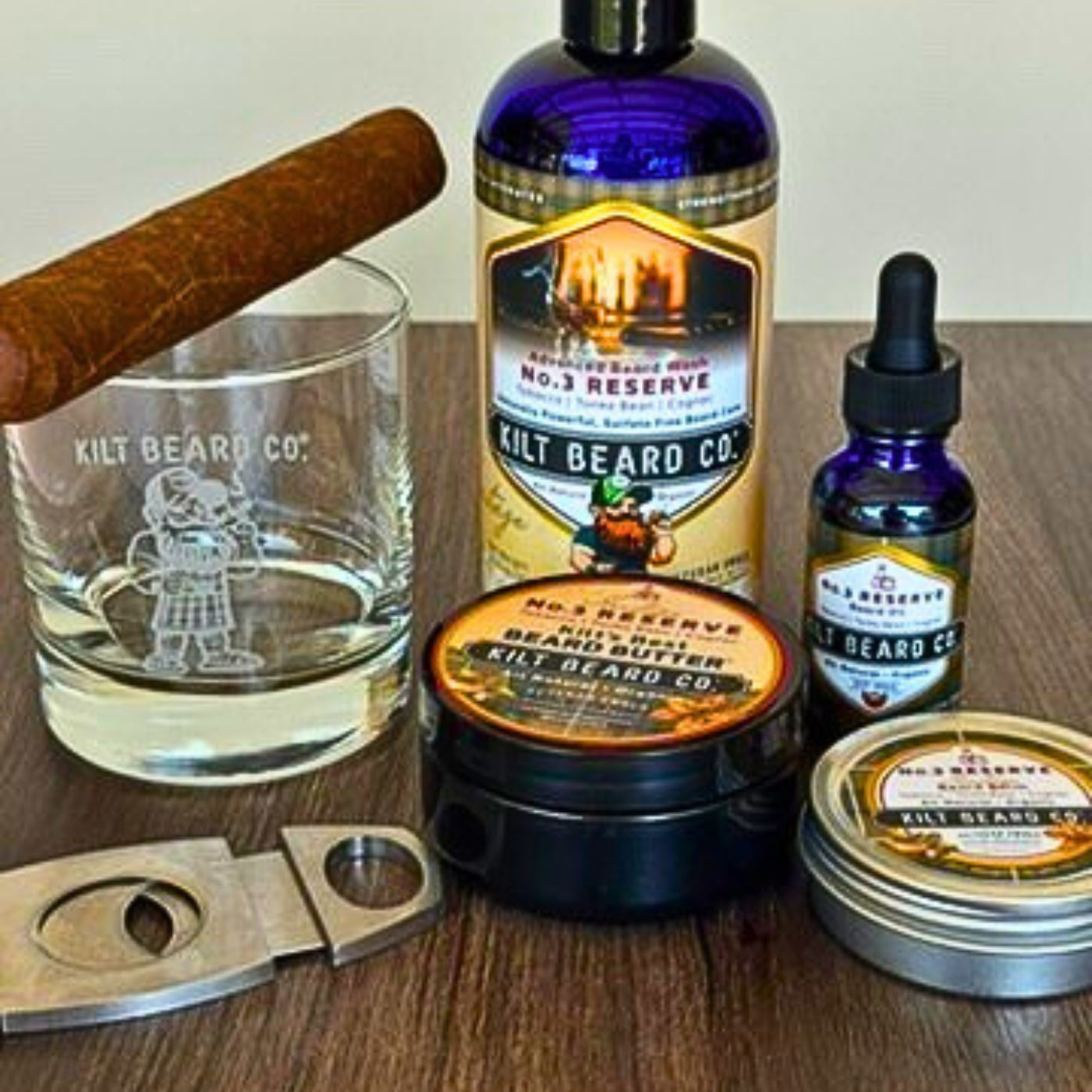 No. 3 Reserve Complete Beard Kit