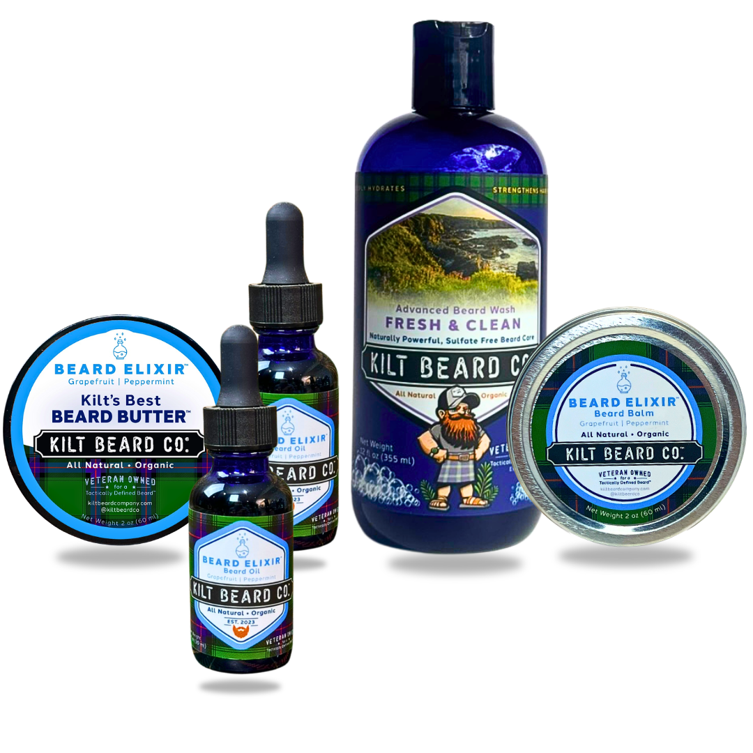 Beard Elixir Routine - KiltBeardCo