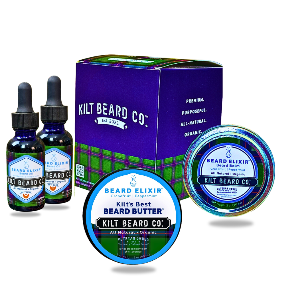 Beard Elixir Routine - KiltBeardCo