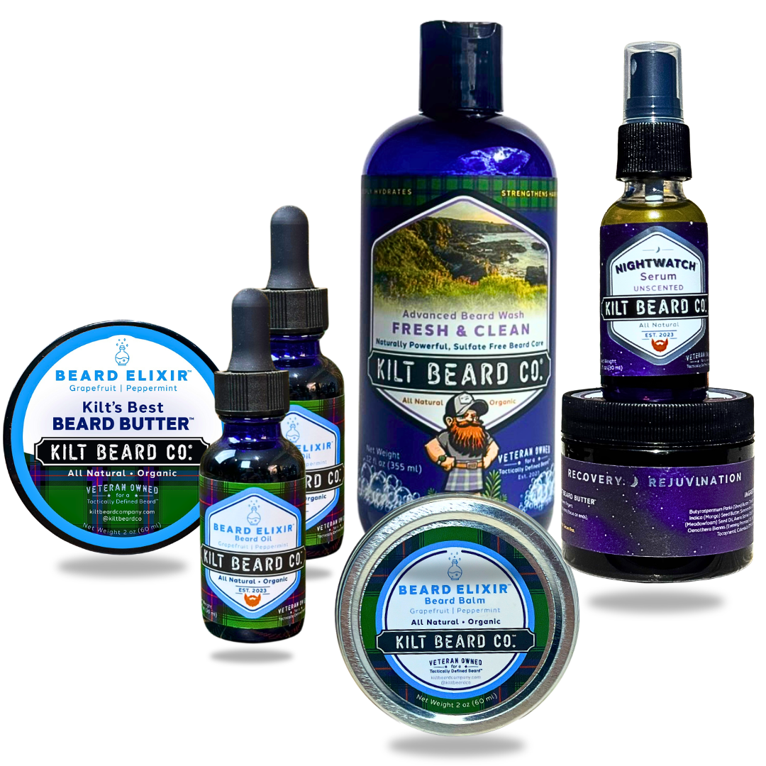Beard Elixir Routine - KiltBeardCo