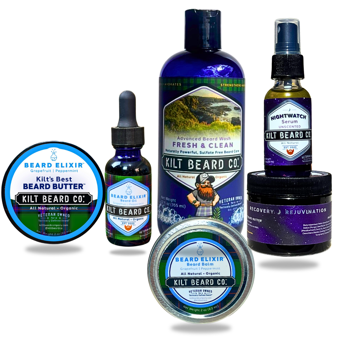 Beard Elixir Routine - KiltBeardCo