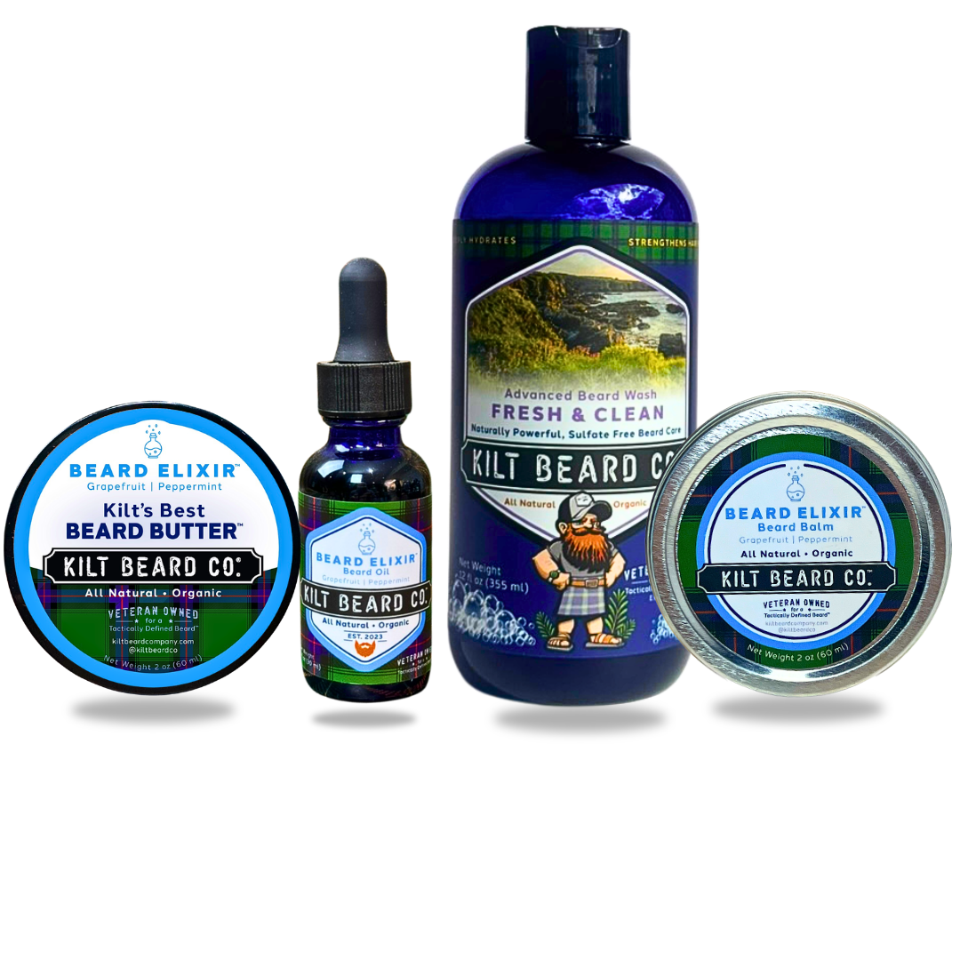 Beard Elixir Routine - KiltBeardCo