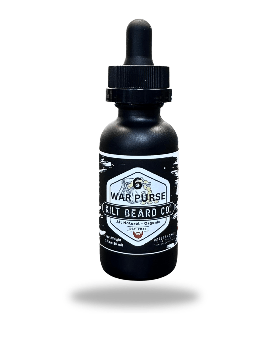 Continental Beard and Mustache Kit| War Purse (FTPBTP) - Cedarwood, Lavender, Rose - KiltBeardCo
