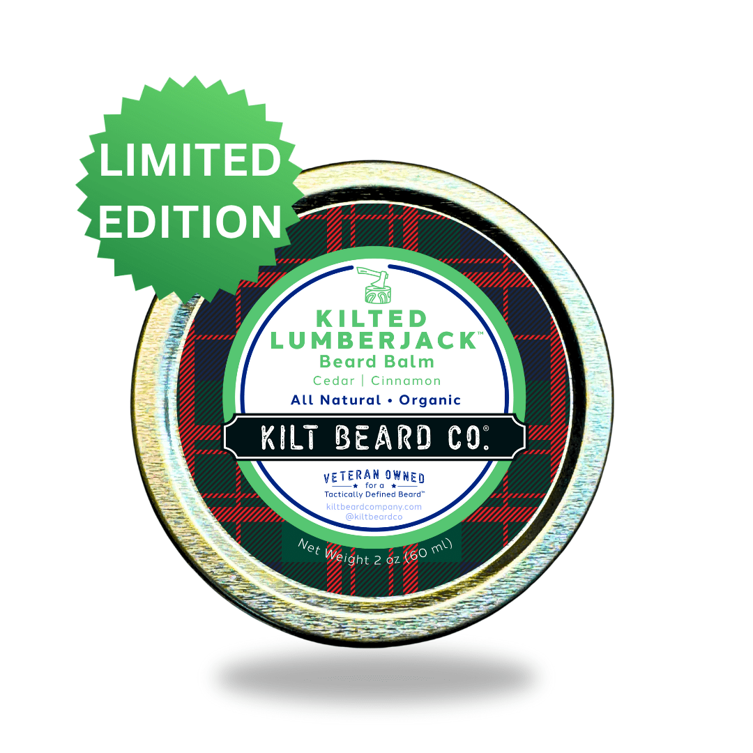 Editions - Kilted Lumberjack Complete Beard Kit | Beard Oil, Balm, Butter, Advanced Wash, and Free Gift Mug - KiltBeardCo