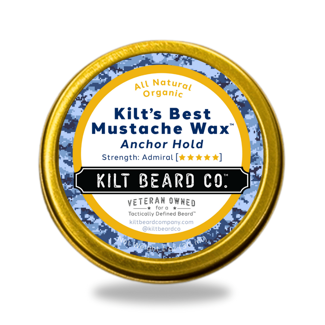 Editions - Mustache Wax | Trident Kit + Free Comb Gift - KiltBeardCo