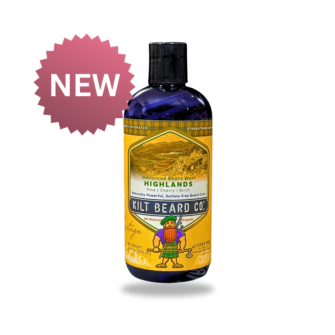 Kilt Beard Company's Advanced Beard Wash - KiltBeardCo
