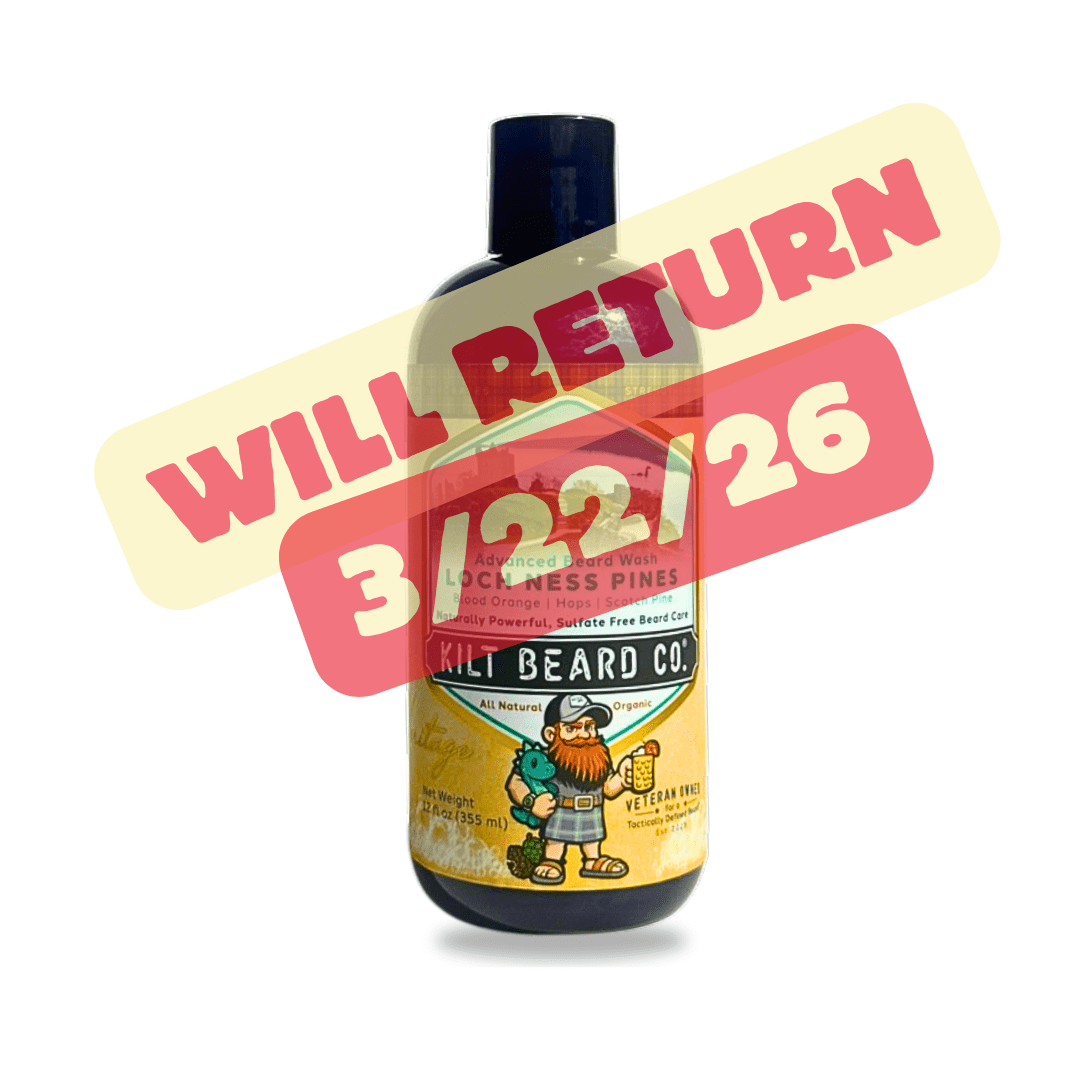 Kilt Beard Company's Advanced Beard Wash - KiltBeardCo