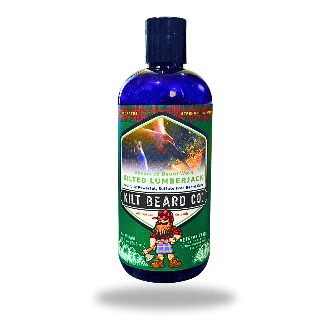 Kilted Lumberjack Complete Beard Kit | Beard Oil, Balm, Butter, and Advanced Wash - KiltBeardCo