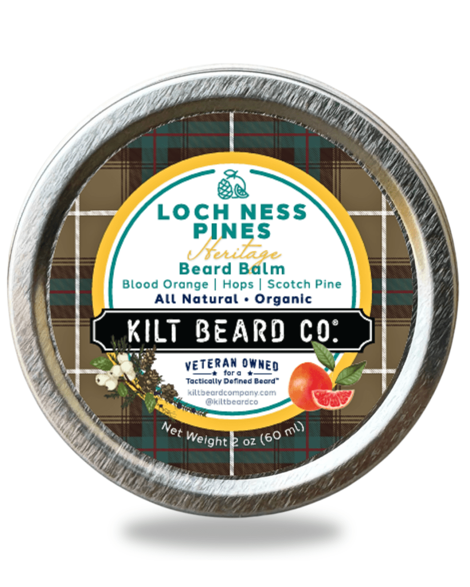 Loch Ness Pines Heritage Complete Beard Kit | Beard Oil, Balm, Butter, and Advanced Wash - KiltBeardCo