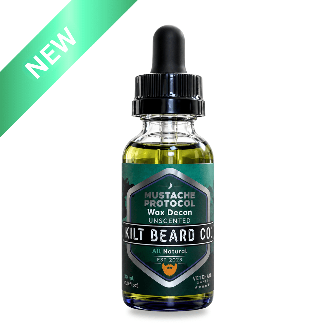 Mustache Protocol Wax Decon - KiltBeardCo