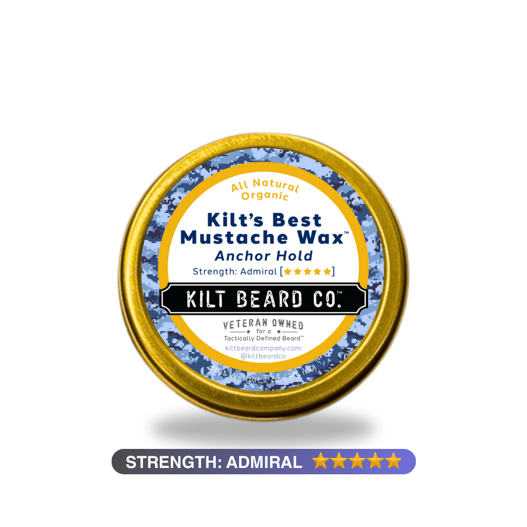 Mustache Wax | Anchor Hold - KiltBeardCo