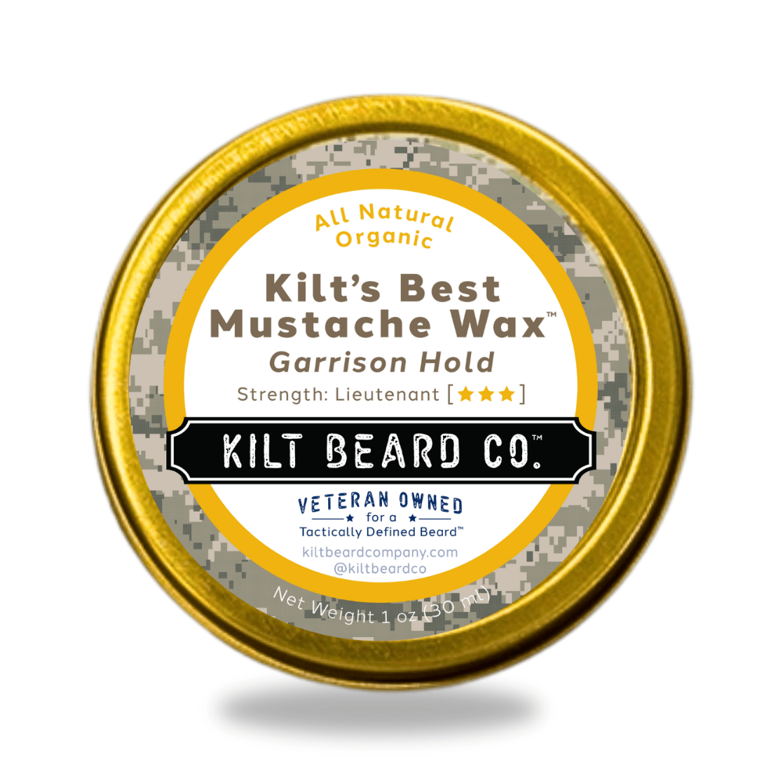 Mustache Wax | Garrison Hold - KiltBeardCo