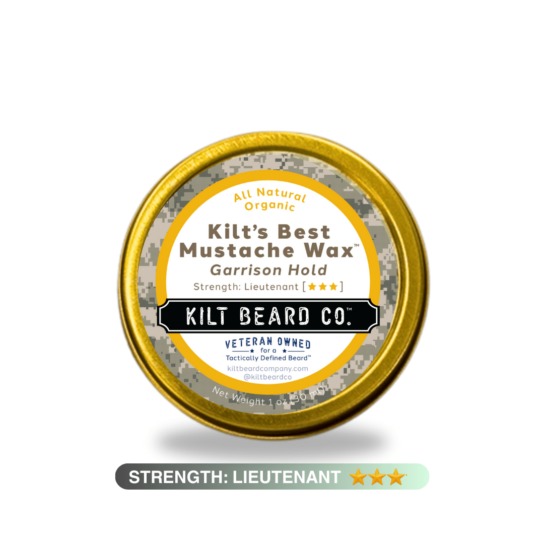 Mustache Wax | Garrison Hold - KiltBeardCo