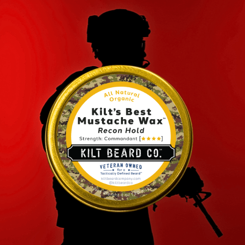Mustache Wax | Recon Hold - KiltBeardCo