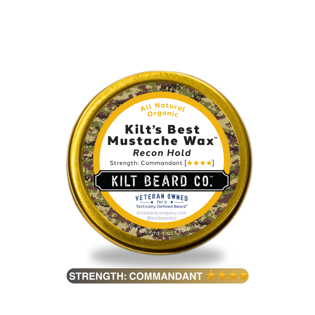 Mustache Wax | Recon Hold - KiltBeardCo