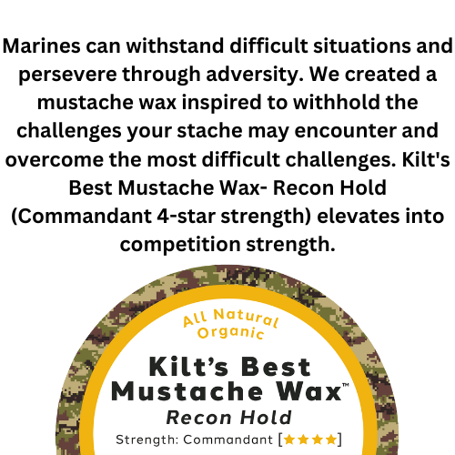 Mustache Wax | Recon Hold - KiltBeardCo