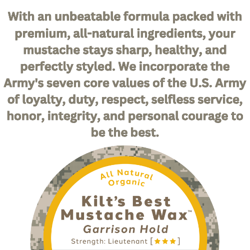 Mustache Wax | Trident Kit - KiltBeardCo