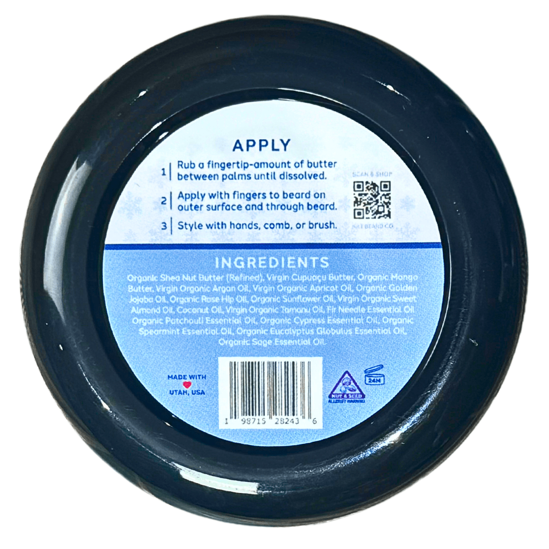 Organic Premium Beard Butter | Highland Frost | Limited Edition - Earthy and Spearmint - KiltBeardCo