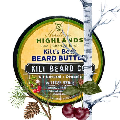 Organic Premium Beard Butter | Highlands - KiltBeardCo