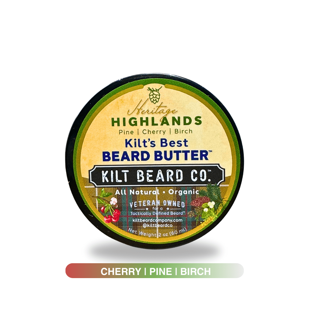 Organic Premium Beard Butter | Highlands - KiltBeardCo