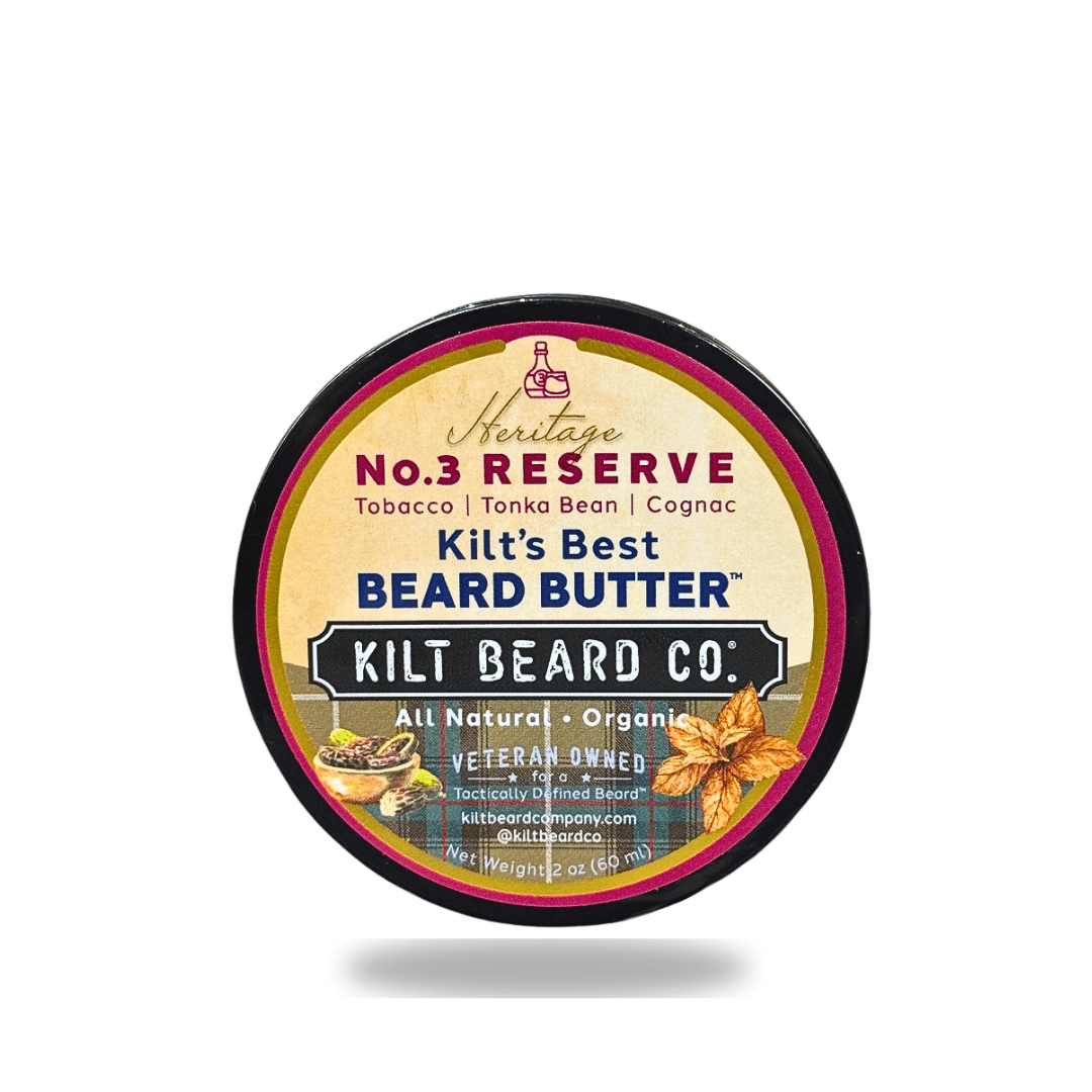 Organic Premium Beard Butter | No. 3 Reserve - KiltBeardCo