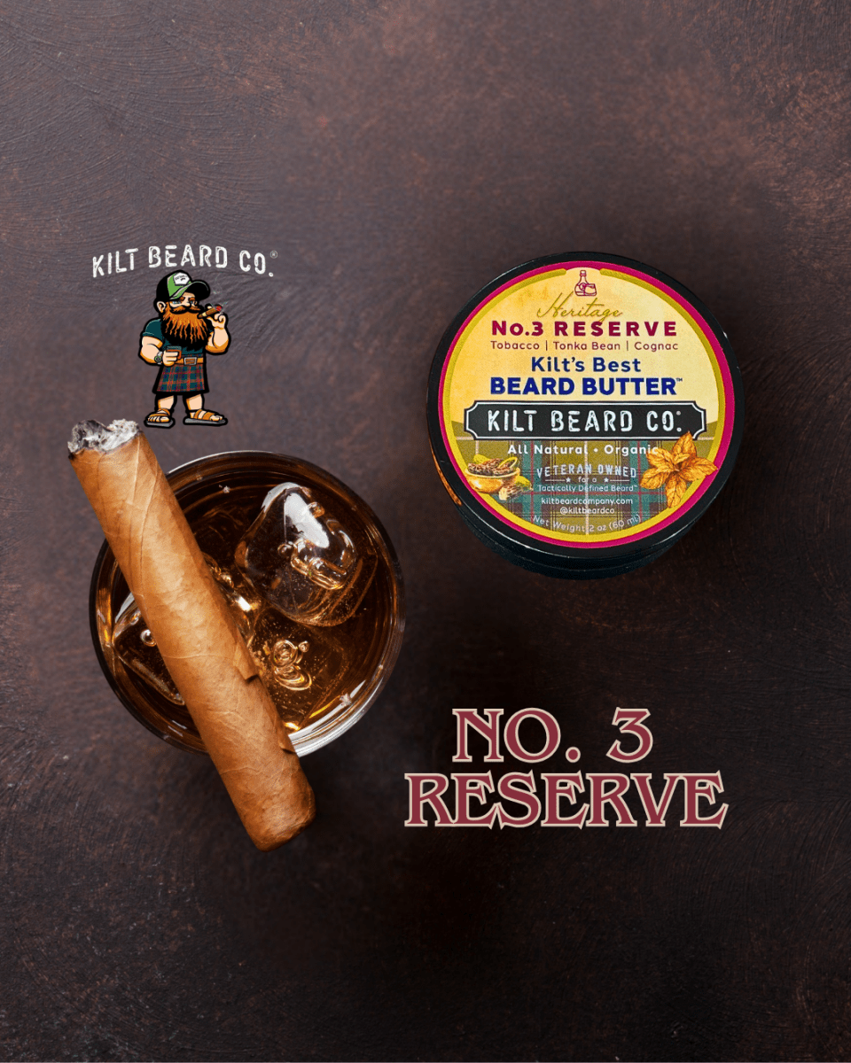 Organic Premium Beard Butter | No. 3 Reserve - KiltBeardCo