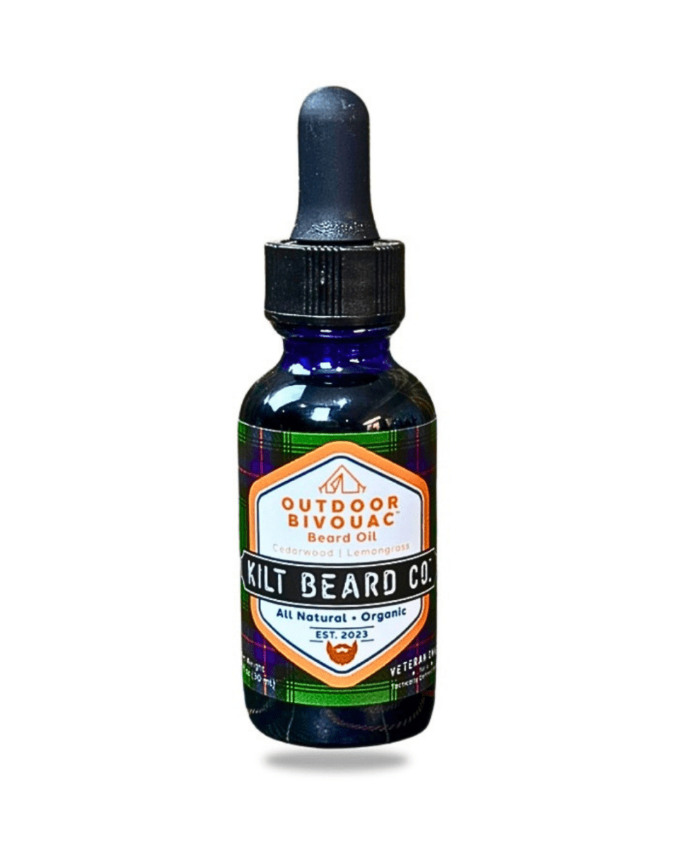 Outdoor Bivouac Beard Trail Kit | Cedarwood and Lemongrass - KiltBeardCo