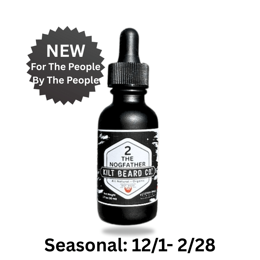 Premium Beard Oil | 2 The NogFather (FTPBTP) - Vanilla, Cognac, Davana, Cinnamon - KiltBeardCo