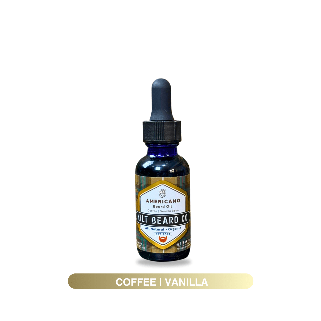 Premium Beard Oil | Americano Heritage | Coffee and Vanilla - KiltBeardCo