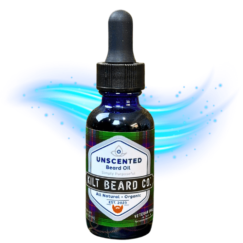 Premium Beard Oil | Organic Jojoba Oil | Unscented - KiltBeardCo