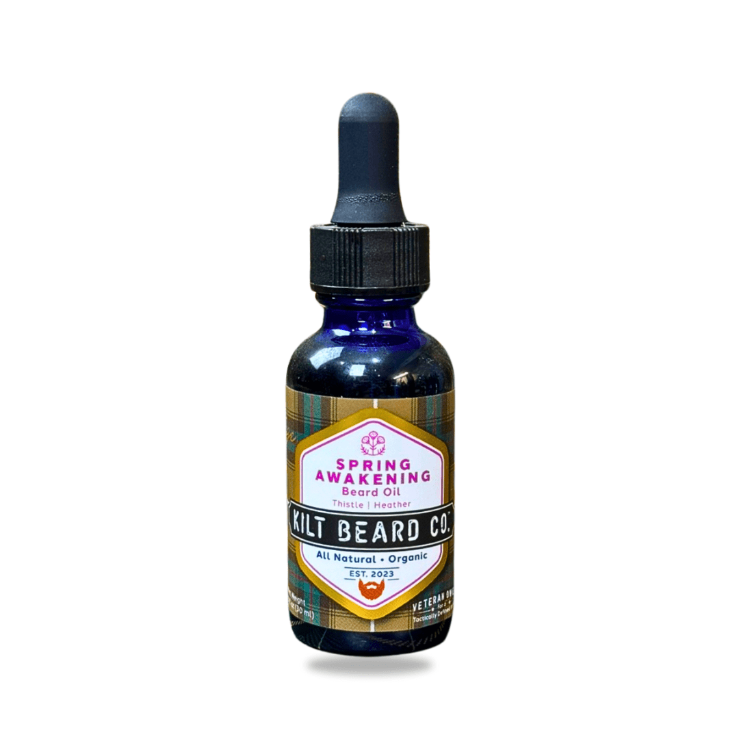 Premium Beard Oil | Spring Awakening Heritage | Heather and Thistle - KiltBeardCo