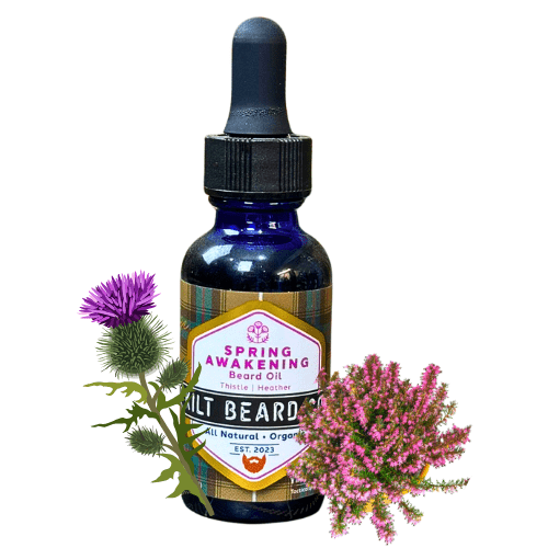 Premium Beard Oil | Spring Awakening Heritage | Heather and Thistle - KiltBeardCo