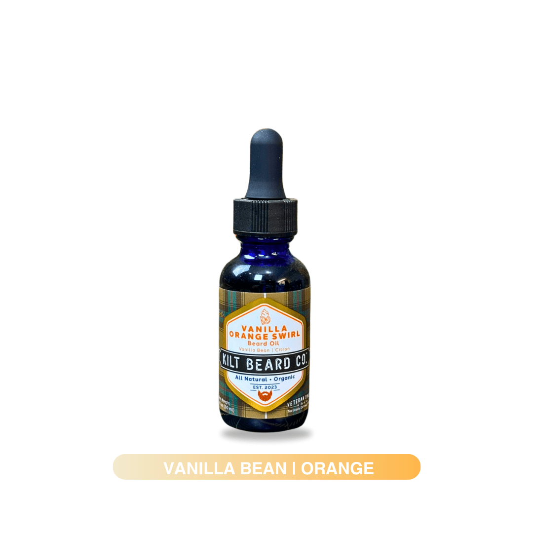 Premium Beard Oil | Vanilla Orange Swirl Heritage | Orange and Vanilla - KiltBeardCo
