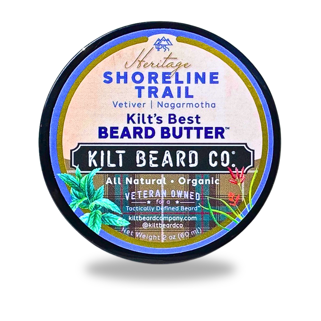 Shoreline Trail Beard Kit | Beard Oil, Balm, and Butter - KiltBeardCo
