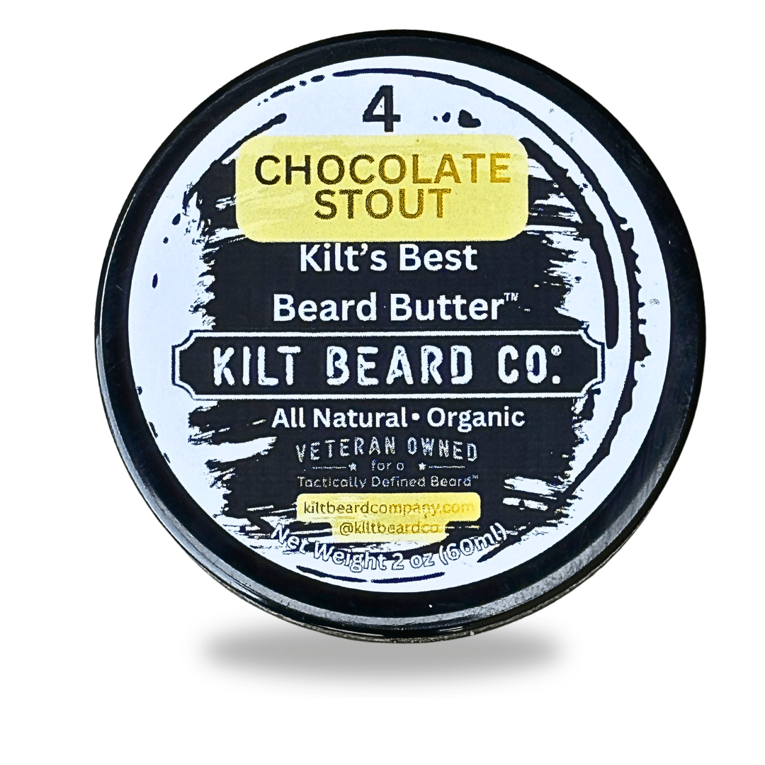 The Stout Bundle | Chocolate Stout Oil + Butter + Pint Glass - KiltBeardCo