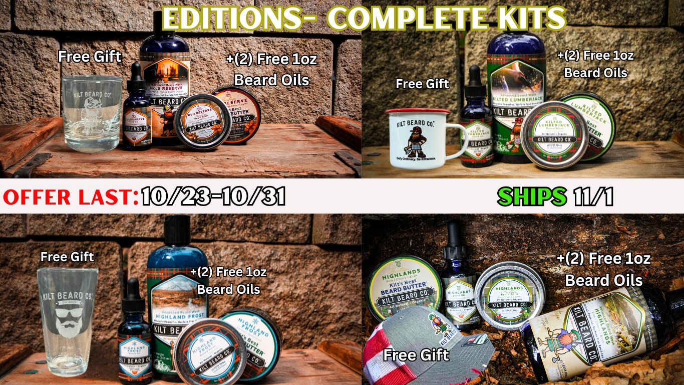 2025 Editions- Complete Beard Kits - KiltBeardCo