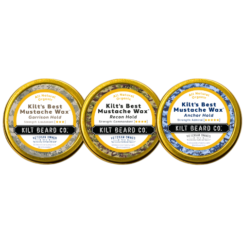 Kilt Beard Company's Best Mustache Collection