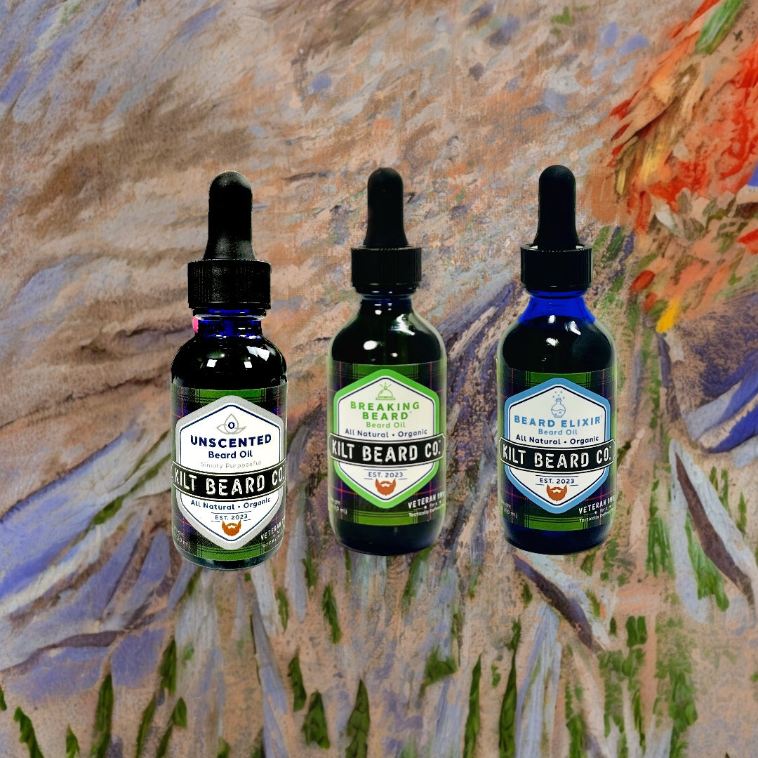 Kilt Beard Company- Beard Oil Choice Of 90 Days Or Less