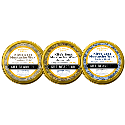 Kilt Beard Company's Best Mustache Collection - KiltBeardCo