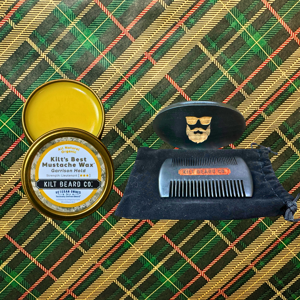 Kilt Beard Company- Kilt's Best Mustache Wax Holiday Kit