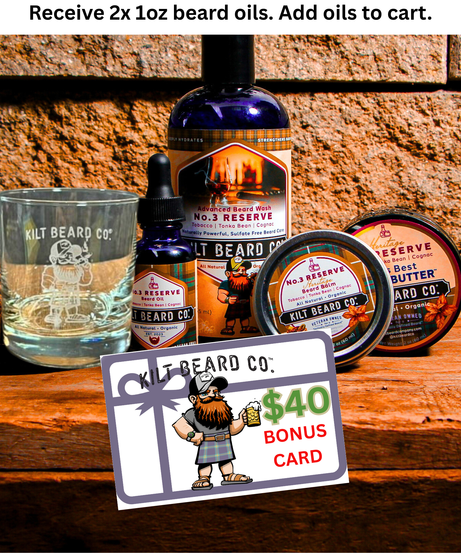 No.3 Reserve Men's Beard Care Gift Kit